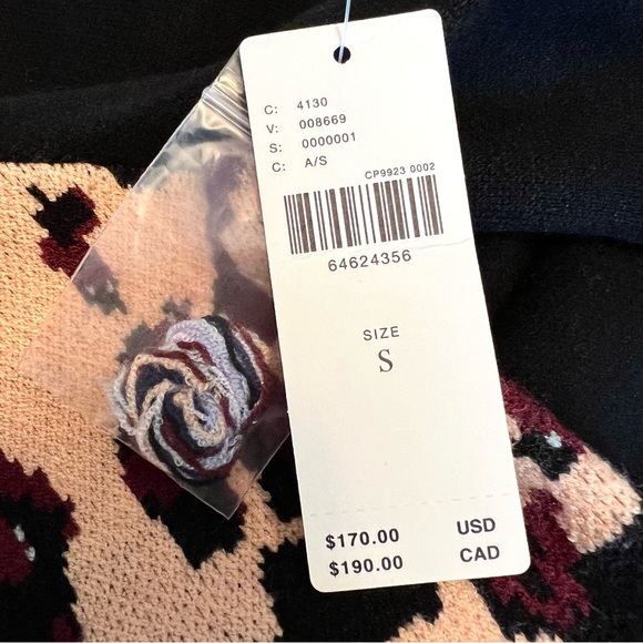 NWT Anthropologie Maeve Scenic Mini Sweater Dress - Picture 9 of 15